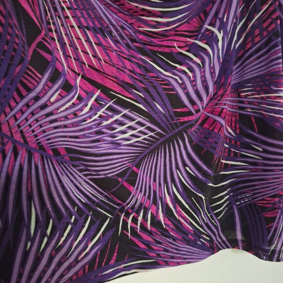 Apt 9 Women's Plus Sized Blouse Drapey Neckline Sleeveless Office Core 2X - Picture 5 of 9